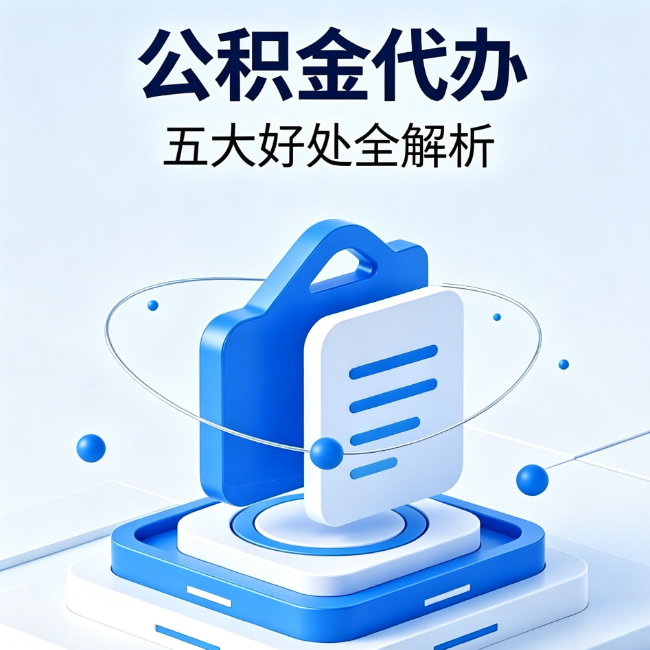 大连公积金代办到底值不值?这5大好处让你少走弯路